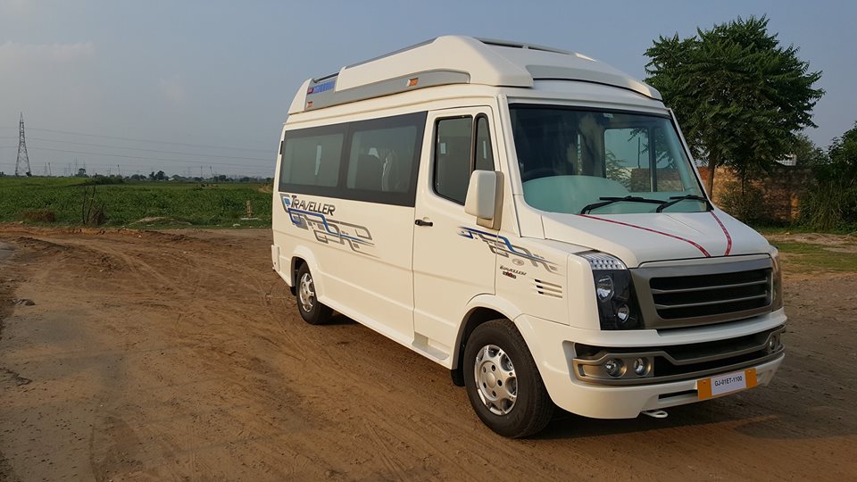 12 Seater tempo traveller in faridabad